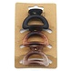 Haarklem set 3st 4,5cm rond Haarklem set 3st 4,5cm rond