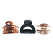 Haarklem set 3st 4,5cm rond Haarklem set 3st 4,5cm rond