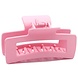 Haarklem open roze 8,5cm Haarklem open roze 8,5cm
