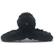 Haarklem fluffy black 12,5cm Haarklem fluffy black 12,5cm