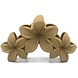 Haarklem flowers taupe 10cm Haarklem flowers taupe 10cm