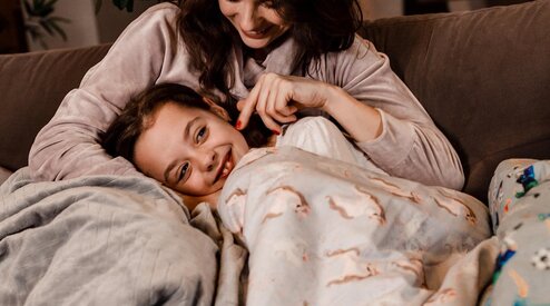 Therapiedekens bij slaapproblemen - gewenningsperiode voor kinderen