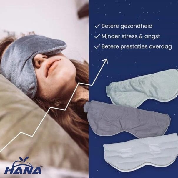 Boîte cadeau avec masque de sommeil pondéré Hana ©