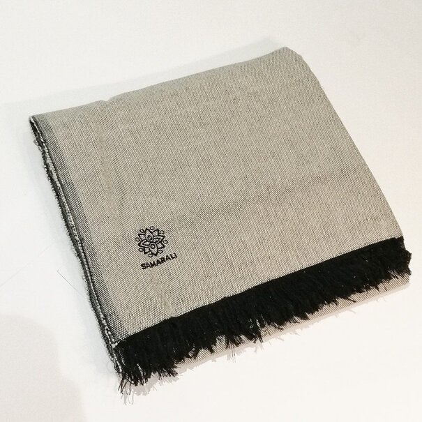 Organic Cotton Yoga Blanket (Handmade)