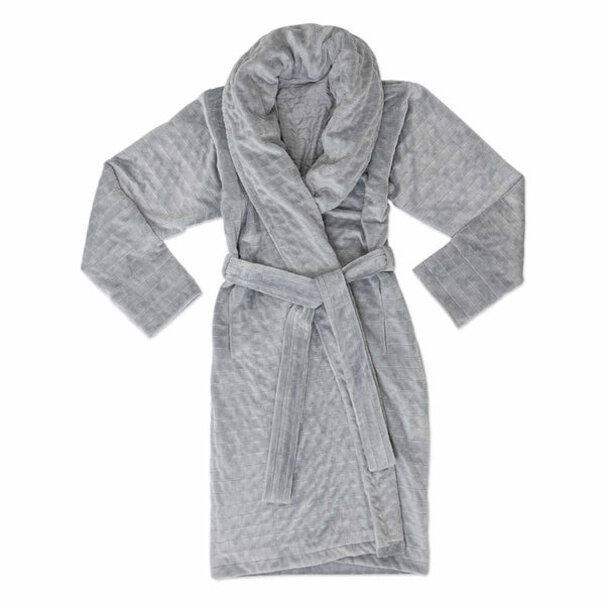 Weighted dressing gown for daily relaxation