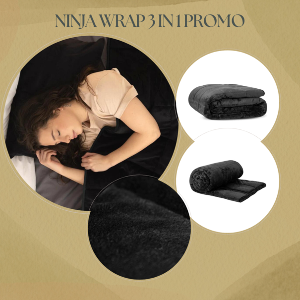 Wrap Ninja Limited Edition Promo Bundel 3 in 1 - Almond 5 KG