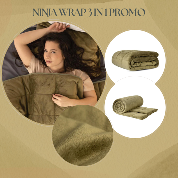 Wrap Ninja Limited Edition Promo Bundel 3 in 1 - Almond 5 KG