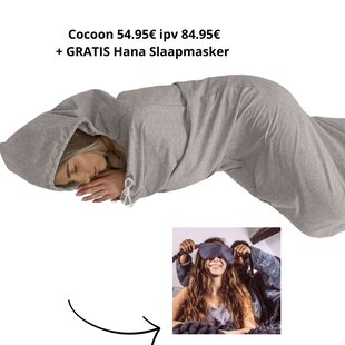 Sleep Cocoon Hoodie + FREE Schlafmaske