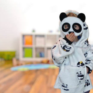 Winter Kuscheliges Sweatshirt Kinder Panda