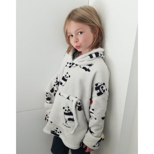 Sweatshirt d'hiver douillet Panda Kids