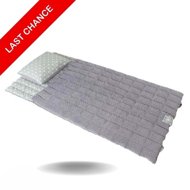 Gray (= grau) Gewichtsschlafsack für Kinder