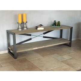 Steigerhouten tv kast