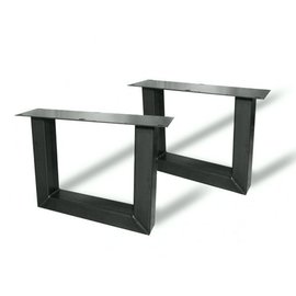 Stalen U bankpoten 6 X 6