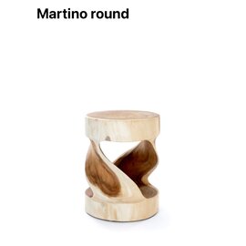 Bijzettafel  Martino | Boomwortel | Unieke Vormen | Hoogte 45 cm