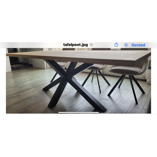 SUPERAANBIEDING Stalen X-poot matrix koker 8 x 8