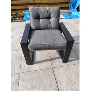 Stalen frames voor loungebank