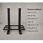 Onderstel bartafel Duopoot rechthoek