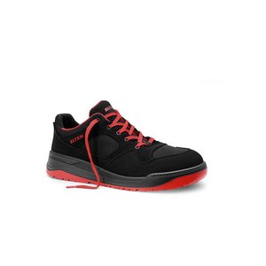 Elten werkschoenen Maverick black red low esd S3