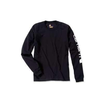 Carhartt Werkkleding Relaxed fit heavyweight long-sleeve logo graphic t-shirt