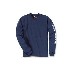 Carhartt Werkkleding Relaxed fit heavyweight long-sleeve logo graphic t-shirt