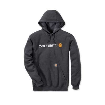 Carhartt Werkkleding Fleece signature logo hooded sweatshirt