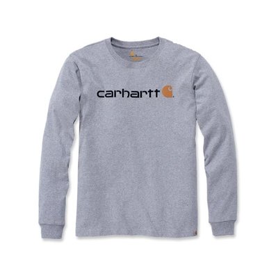 Carhartt Werkkleding Long Sleeve Core Logo T-Shirt