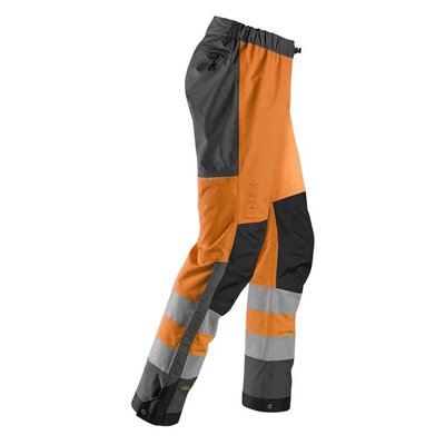 Snickers Workwear AllroundWork, High-Vis WP Shell Broek Klasse 2