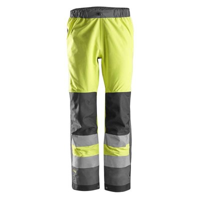 Snickers Workwear AllroundWork, High-Vis WP Shell Broek Klasse 2