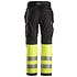 Snickers Workwear AllroundWork , High-Vis Werkbroek+ met Holsterzakken Klasse 1