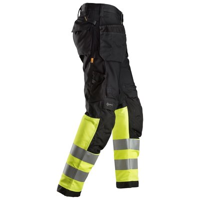 Snickers Workwear AllroundWork , High-Vis Werkbroek+ met Holsterzakken Klasse 1