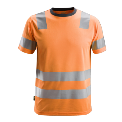 Snickers Workwear AllroundWork, High-Vis T-Shirt Klasse 2