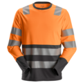 Snickers Workwear AllroundWork, High-Vis T-Shirt met lange mouwen KL2