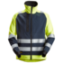 Snickers Workwear AllroundWork, High-Vis ongevoerd Werkjack Klasse 2