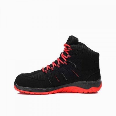 Elten werkschoenen Maddox GTX W black-red Mid ESD S3 CI