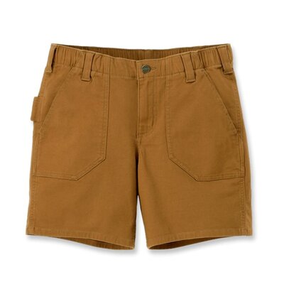 Carhartt Werkkleding Rugged Flex® Relaxed Fit Canvas Shorts Dames