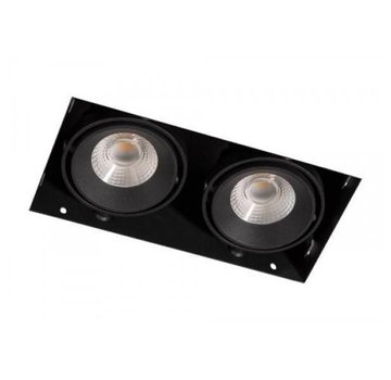 R&M Line Duo Trimless LED downlight black