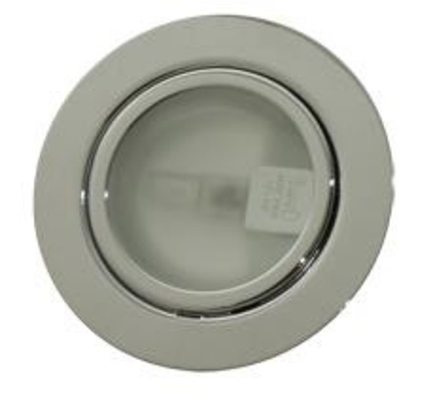 zak rivaal ontmoeten Meubel inbouwspot plat 12volt 20 watt rvs look dimbaar - R&M Verlichting