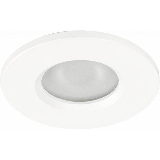 Highlight Bathroom downlight Basic flat fix IP54 230v wit