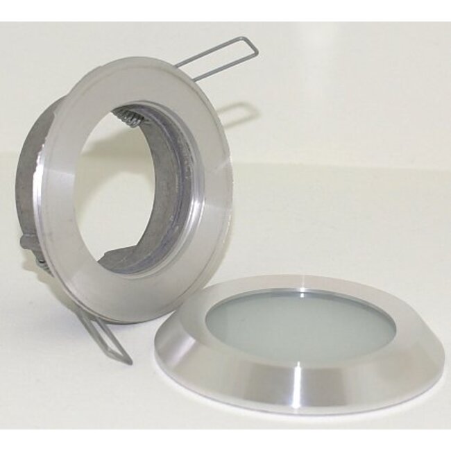 R&M Line Recessed spot / bathroom lamp Steam flat IP65 aluminium