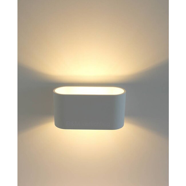 R&M Line Wandlamp Oval wit G9 230v