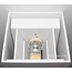 R&M Line Wall lamp Square white G9 230v
