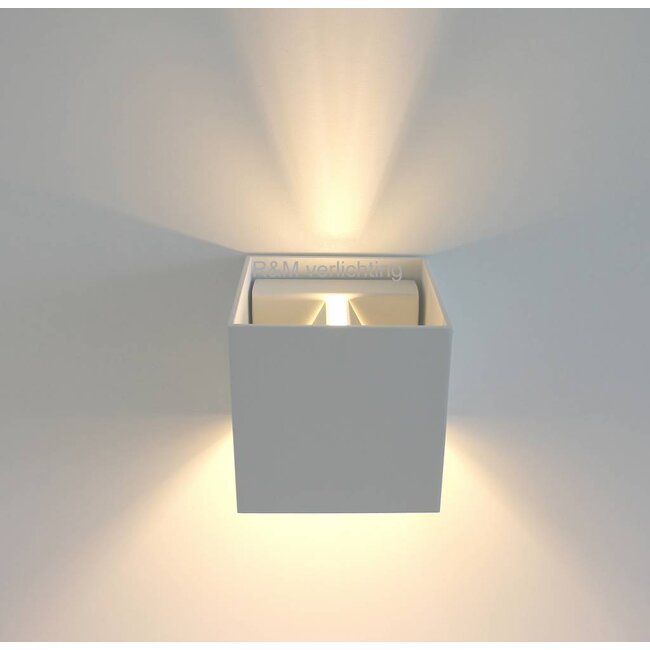 R&M Line Wall lamp Square aluminium G9 230v