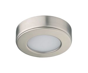 Cabinet Surface Downlight Led Warm White Satin Nickel R M Lighting