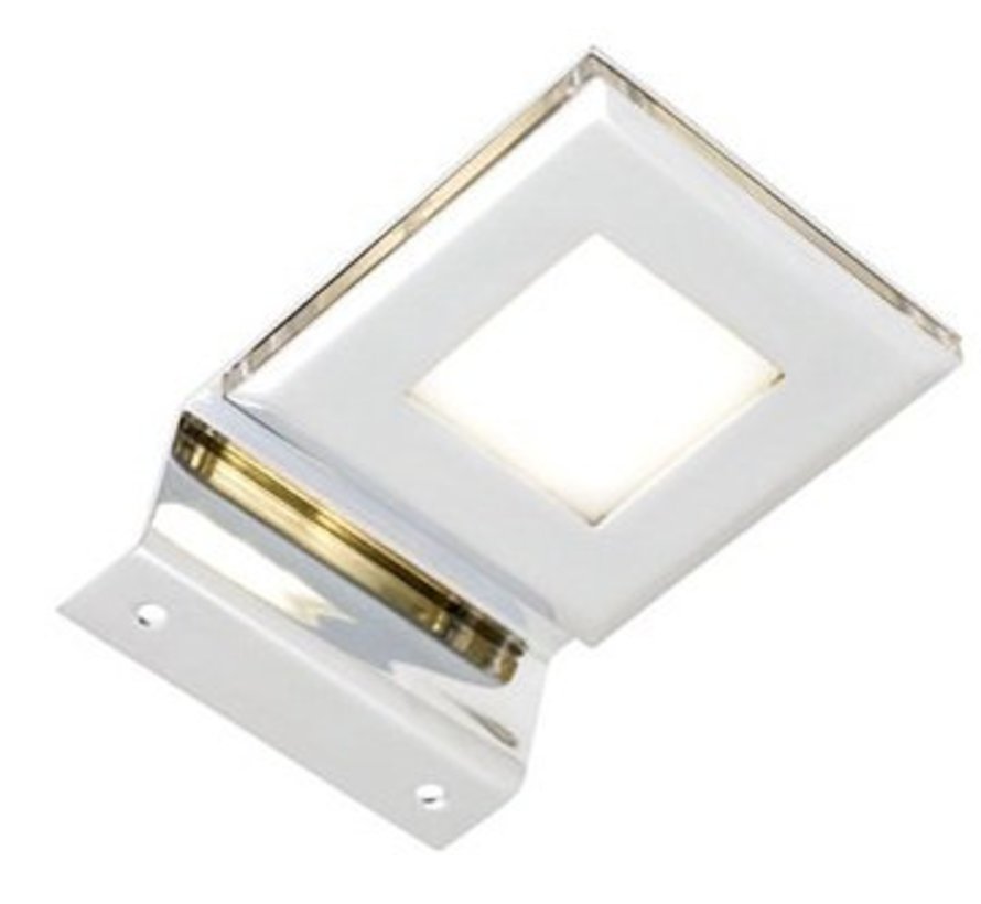 LED kast opbouwspot 2.2w 12v DC 2700k warm wit