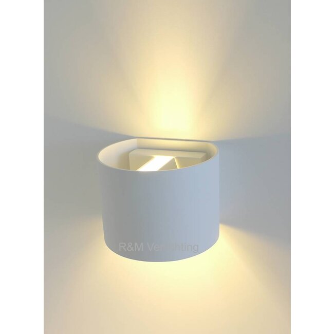 R&M Line Wall lamp Round white G9 230v
