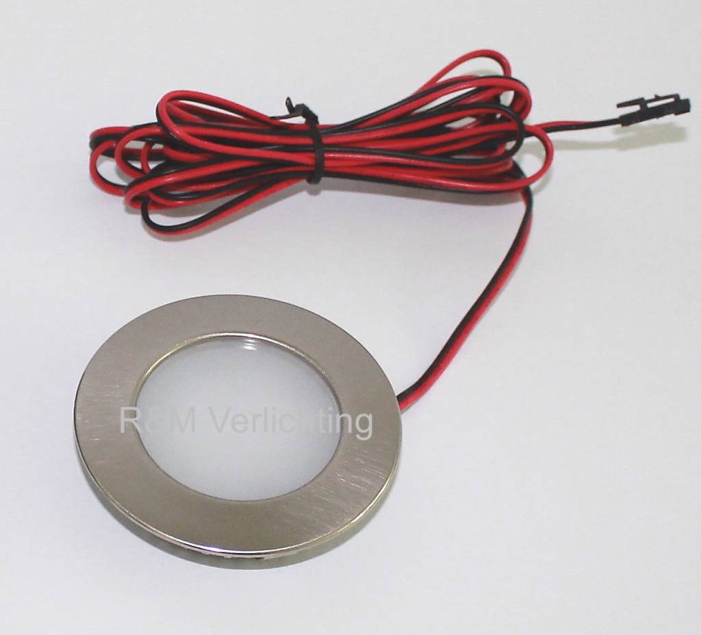 LED furniture recessed spots dimmable | Kitchen cabinet lighting - R&M ...