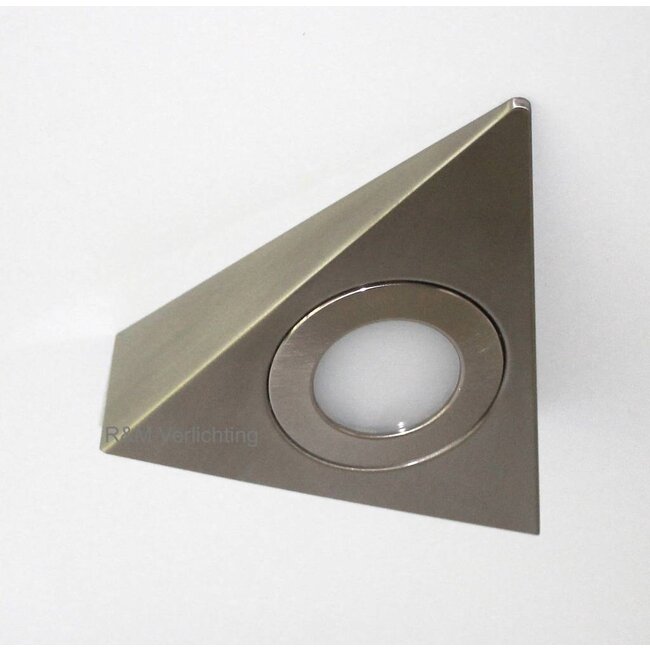 R&M Line Cabinet LED lighting triangle 2.9w 12v DC 2700k warm white