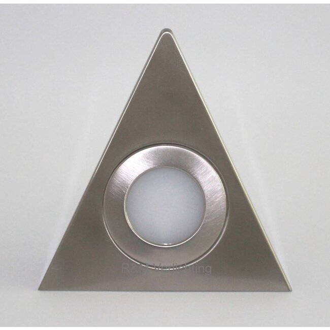 R&M Line Cabinet LED lighting triangle 2.9w 12v DC 2700k warm white