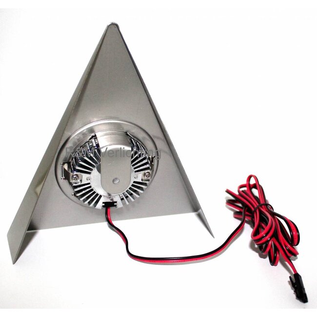 R&M Line Cabinet LED lighting triangle 2.9w 12v DC 2700k warm white