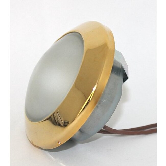 R&M Line Cabinet downlight  Dome gold 12v  G4 14w eco halogen